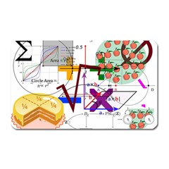 Mathematics Formula Physics School Magnet (rectangular)