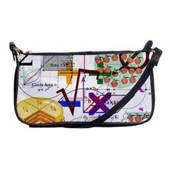 Mathematics Formula Physics School Shoulder Clutch Bag by Bedest