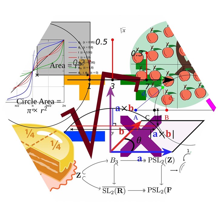 Mathematics Formula Physics School Wooden Puzzle Hexagon