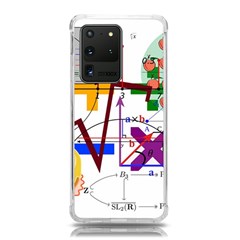 Mathematics Formula Physics School Samsung Galaxy S20 Ultra 6 9 Inch Tpu Uv Case by Bedest