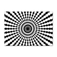 Starburst-sunburst-hypnotic Sticker A4 (10 Pack) by Bedest