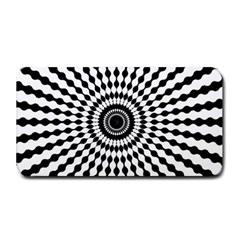 Starburst-sunburst-hypnotic Medium Bar Mat by Bedest