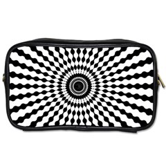 Starburst-sunburst-hypnotic Toiletries Bag (Two Sides)