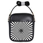 Starburst-sunburst-hypnotic Girls Sling Bag Front