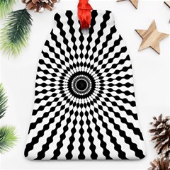 Starburst-sunburst-hypnotic Bell Ornament (Two Sides)