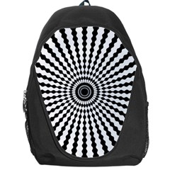 Starburst-sunburst-hypnotic Backpack Bag