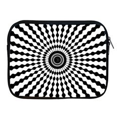 Starburst-sunburst-hypnotic Apple Ipad 2/3/4 Zipper Cases by Bedest