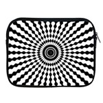 Starburst-sunburst-hypnotic Apple iPad 2/3/4 Zipper Cases Front