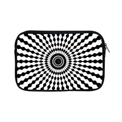 Starburst-sunburst-hypnotic Apple Ipad Mini Zipper Cases by Bedest