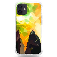 Forest-trees-nature-wood-green Iphone 12 Mini Tpu Uv Print Case	 by Bedest