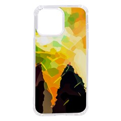 Forest-trees-nature-wood-green Iphone 14 Pro Max Tpu Uv Print Case by Bedest