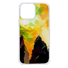 Forest-trees-nature-wood-green Iphone 13 Pro Max Tpu Uv Print Case by Bedest