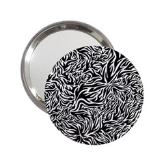 Flame Fire Pattern Digital Art 2.25  Handbag Mirrors