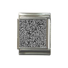 Flame Fire Pattern Digital Art Italian Charm (13mm)