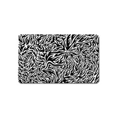 Flame Fire Pattern Digital Art Magnet (name Card) by Bedest