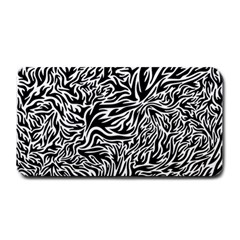 Flame Fire Pattern Digital Art Medium Bar Mat