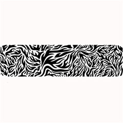 Flame Fire Pattern Digital Art Large Bar Mat