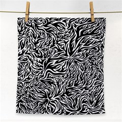 Flame Fire Pattern Digital Art Face Towel