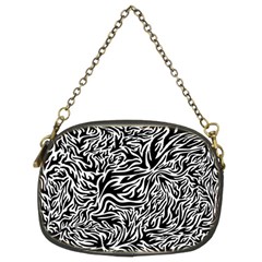 Flame Fire Pattern Digital Art Chain Purse (Two Sides)