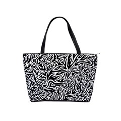 Flame Fire Pattern Digital Art Classic Shoulder Handbag