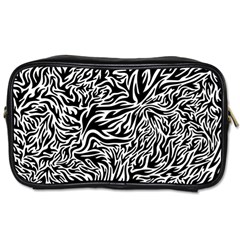 Flame Fire Pattern Digital Art Toiletries Bag (One Side)