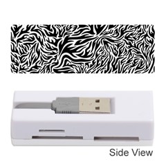 Flame Fire Pattern Digital Art Memory Card Reader (Stick)