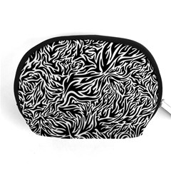 Flame Fire Pattern Digital Art Accessory Pouch (Medium)