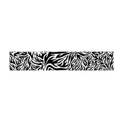 Flame Fire Pattern Digital Art Premium Plush Fleece Scarf (Mini)