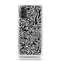 Flame Fire Pattern Digital Art Samsung Galaxy S20 6.2 Inch TPU UV Case