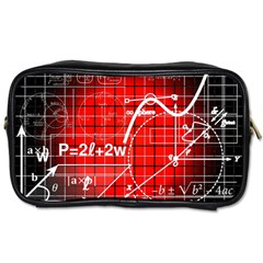 Geometry-mathematics-cube Toiletries Bag (one Side) by Bedest