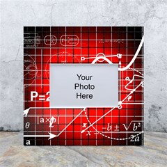 Geometry-mathematics-cube White Box Photo Frame 4  X 6 