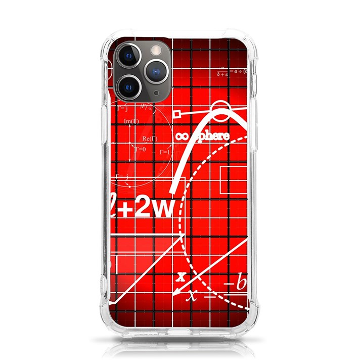 Geometry-mathematics-cube iPhone 11 Pro 5.8 Inch TPU UV Print Case