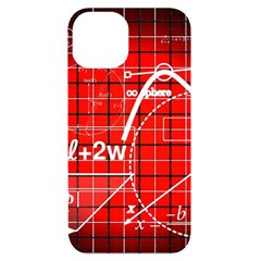 Geometry-mathematics-cube Iphone 14 Black Uv Print Case by Bedest