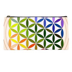 Mandala Rainbow Colorful Pencil Case