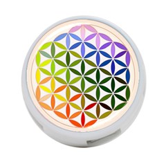 Mandala Rainbow Colorful 4-port Usb Hub (two Sides) by Bedest