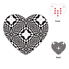 Tile-repeating-pattern-texture Playing Cards Single Design (heart)