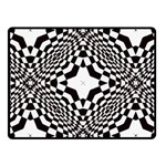 Tile-repeating-pattern-texture Fleece Blanket (Small) 50 x40  Blanket Front