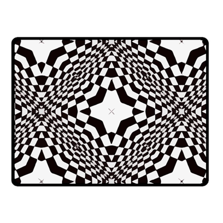 Tile-repeating-pattern-texture Fleece Blanket (Small)