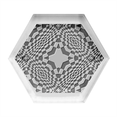 Tile-repeating-pattern-texture Hexagon Wood Jewelry Box by Bedest