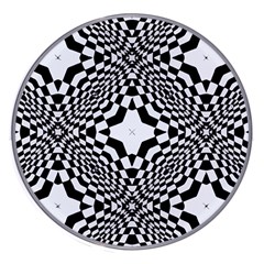 Tile-repeating-pattern-texture Wireless Fast Charger(white)