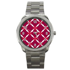 Christmas-background-wallpaper Sport Metal Watch by Bedest