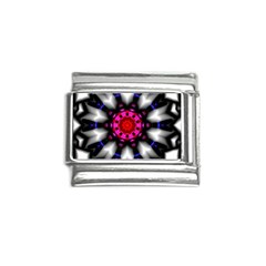 Kaleidoscope-round-metal Italian Charm (9mm) by Bedest