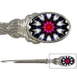 Kaleidoscope-round-metal Letter Opener Front