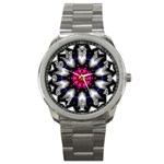 Kaleidoscope-round-metal Sport Metal Watch Front