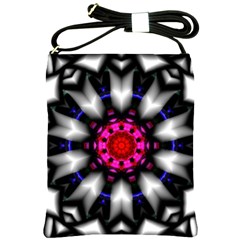 Kaleidoscope-round-metal Shoulder Sling Bag by Bedest