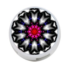 Kaleidoscope-round-metal 4-port Usb Hub (two Sides) by Bedest