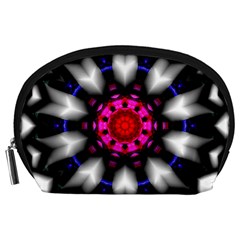 Kaleidoscope-round-metal Accessory Pouch (large) by Bedest