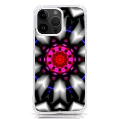 Kaleidoscope-round-metal Iphone 14 Pro Max Tpu Uv Print Case