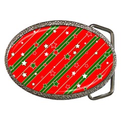 Christmas-paper-star-texture     - Belt Buckles