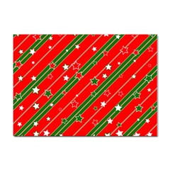 Christmas-paper-star-texture     - Sticker A4 (10 pack)